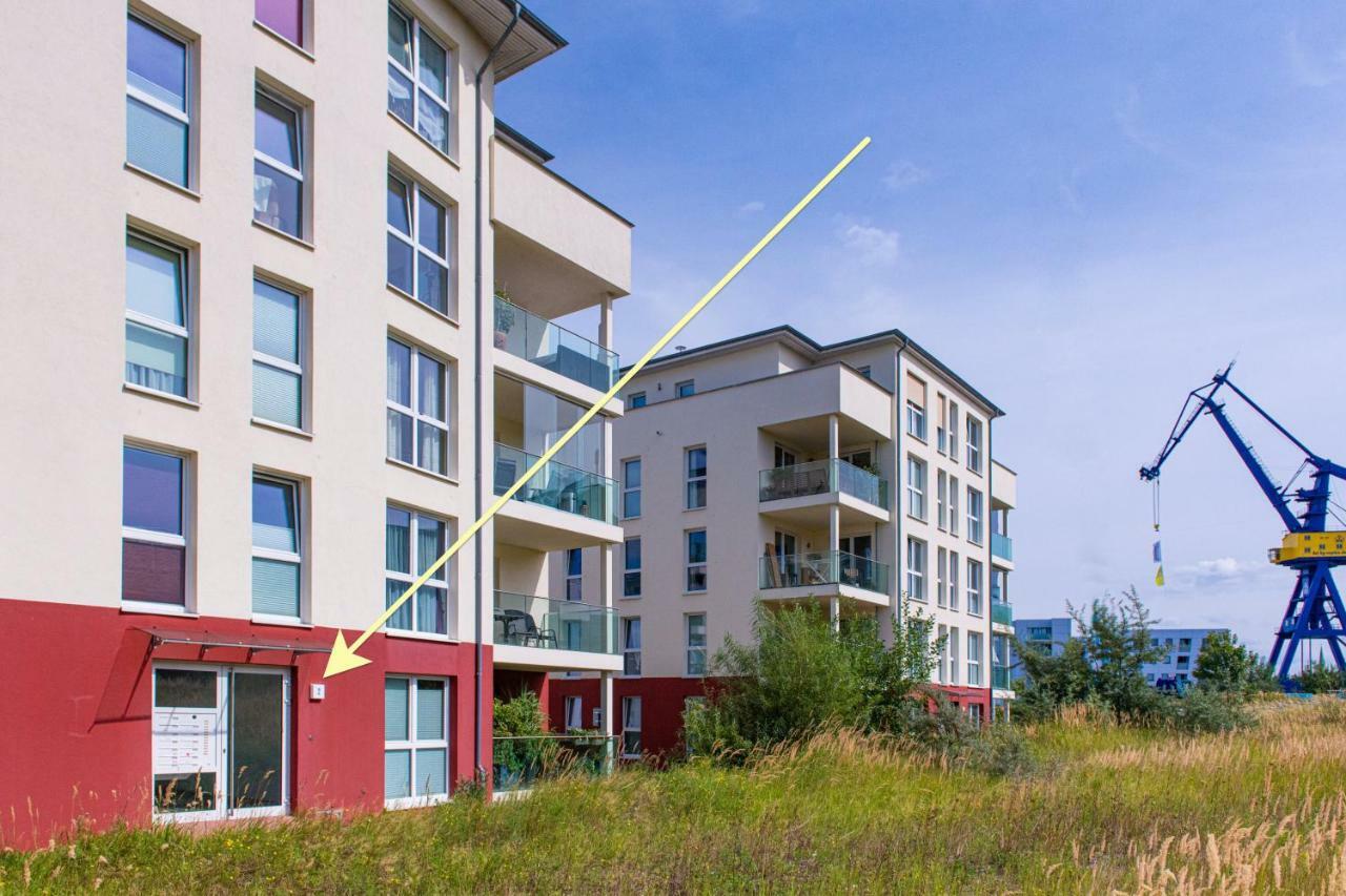 "Myharbourfront", Luxurioeses Wohnen An Der Hafenmole Apartment Rostock Exterior foto